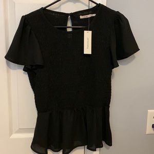 NWT black blouse